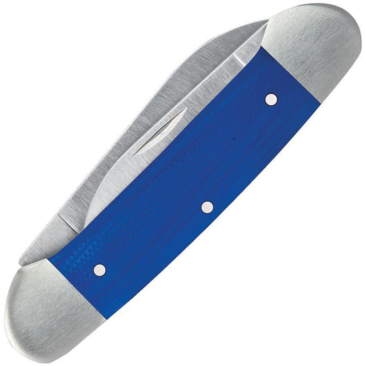 Case Cutlery Canoe Blue G10 Satin Stainless - Knives.mx