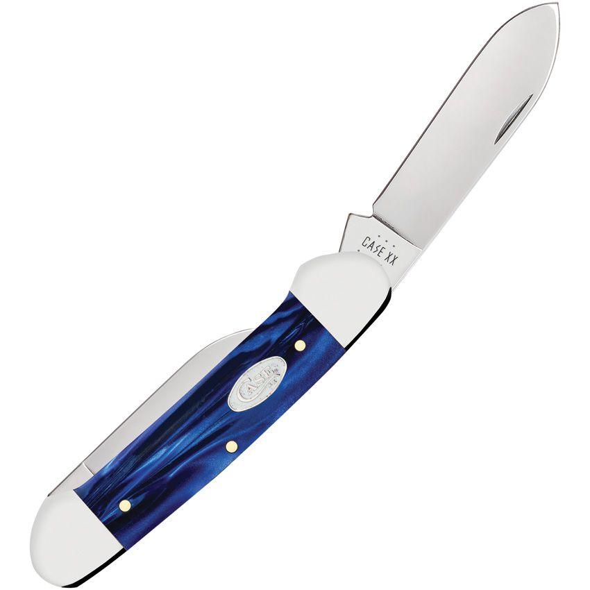 Case Cutlery Canoe Blue Pearl Kirinite Mirror Stainless - Knives.mx