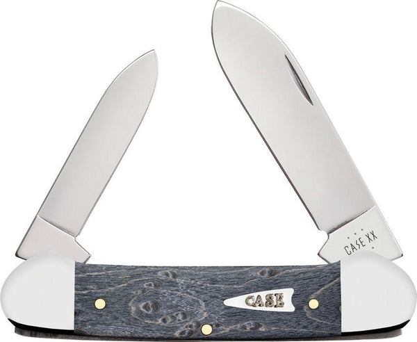 Case Cutlery Canoe Gray Birdseye Maple Mirror Stainless - Knives.mx