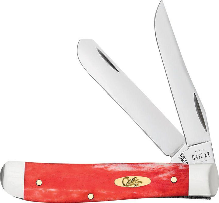 Case Cutlery Mini Trapper Dark Red Bone - Knives.mx