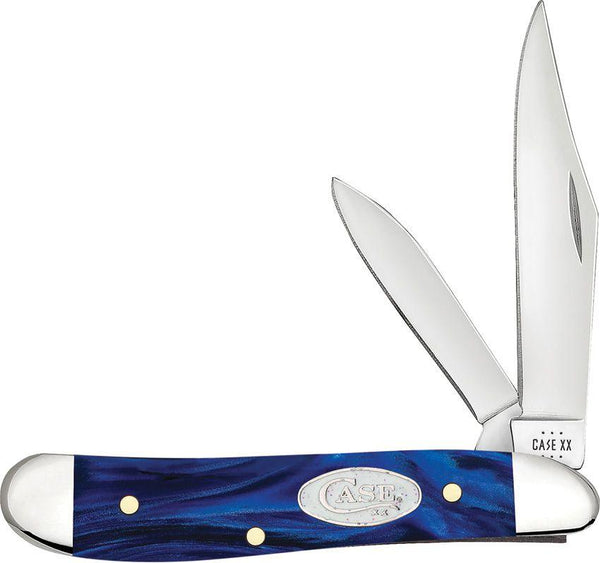 Case Cutlery Peanut Blue Pearl Kirinite - Knives.mx