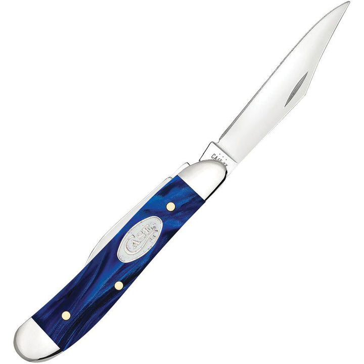 Case Cutlery Peanut Blue Pearl Kirinite - Knives.mx