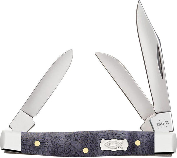 Case Cutlery Small Stockman Purple Maple - Knives.mx