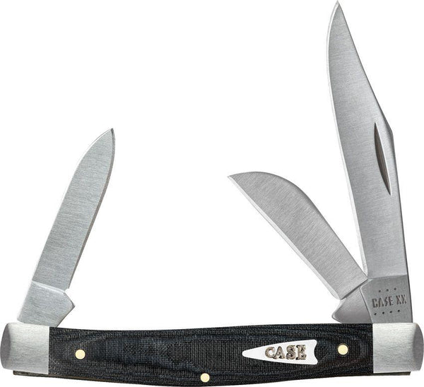 Case Cutlery Stockman Black Micarta - Knives.mx