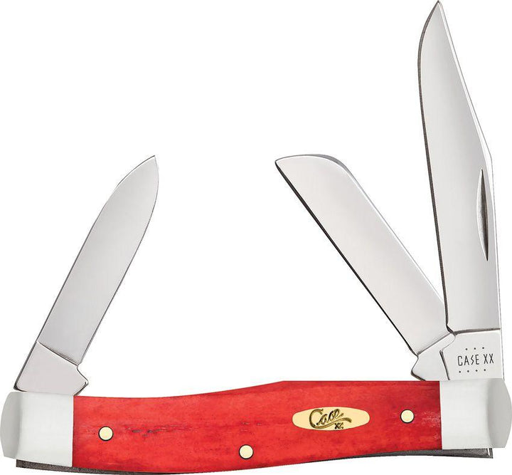 Case Cutlery Stockman Dark Red Bone - Knives.mx