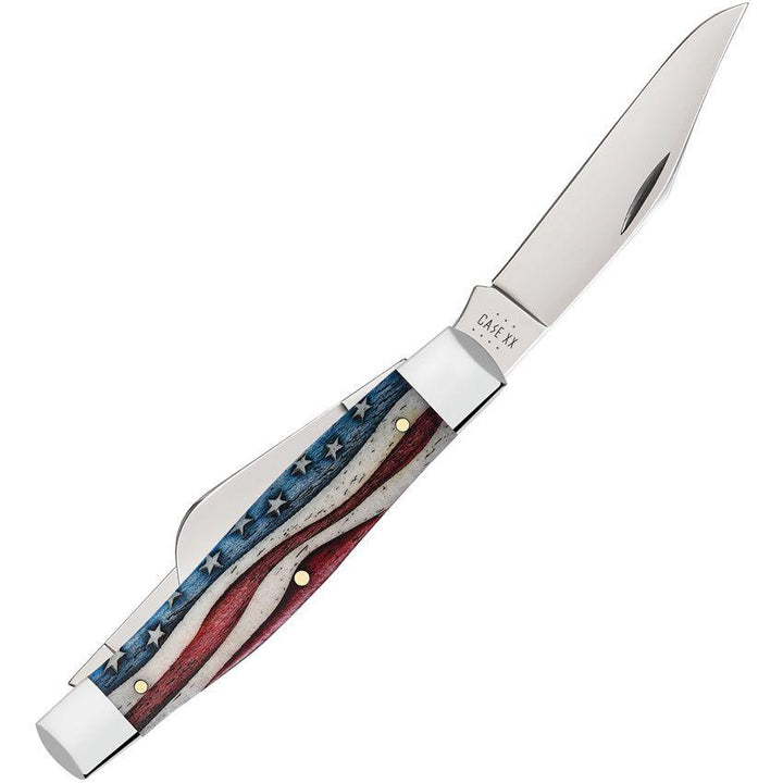 Case Cutlery Stockman Star Spangled Mirror Sheepsfoot Stainless - Knives.mx