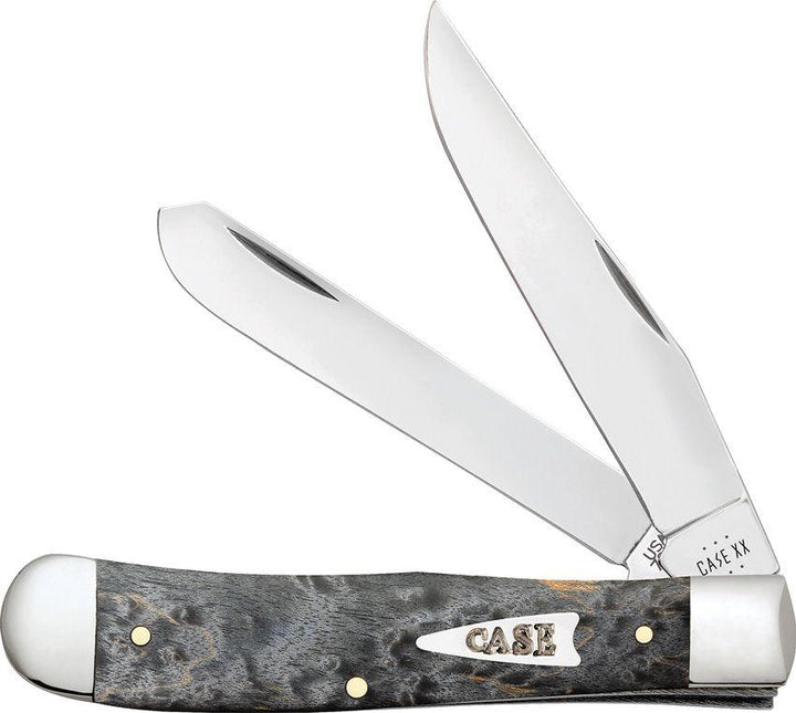 Case Cutlery Trapper Gray Birdseye Maple - Knives.mx