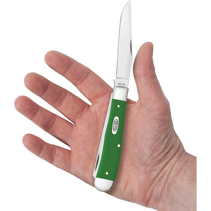 Case Cutlery Trapper Green Synthetic - Knives.mx