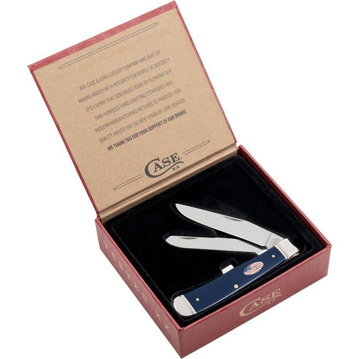 Case Cutlery Trapper Navy Synthetic - Knives.mx