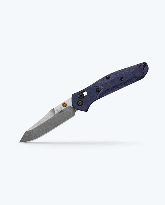 Benchmade 945 Mini Osborne | Denim Micarta Satin M390