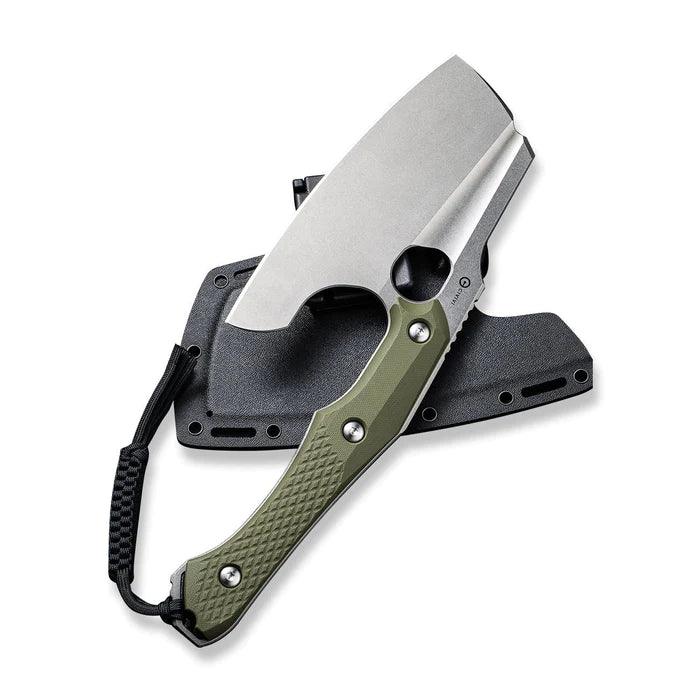 Civivi Aratra OD Green G10 Stonewashed Cleaver D2 - Knives.mx