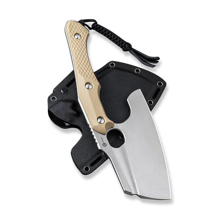 Civivi Aratra Tan G10 Stonewashed Cleaver D2 - Knives.mx