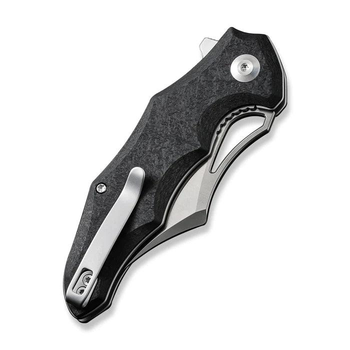 Civivi Chiro Liner Lock Black G10 Satin Clip Point 14C28N - Knives.mx