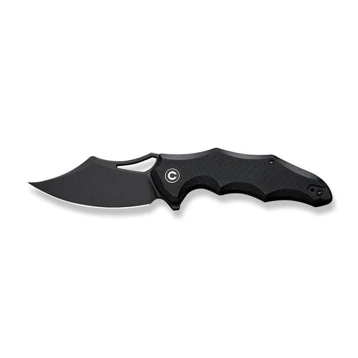 Civivi Chiro Liner Lock Blackout Shredded G10 Stonewashed Clip Point 14C28N - Knives.mx