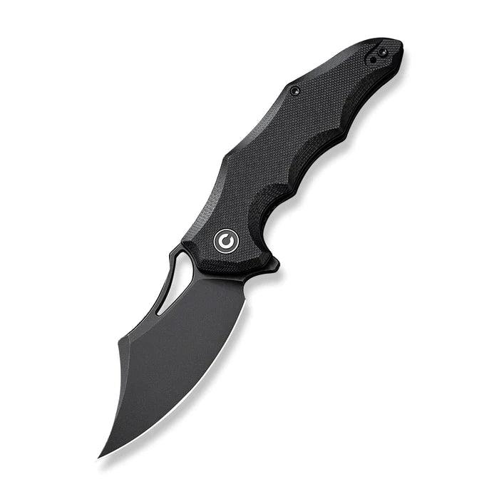 Civivi Chiro Liner Lock Blackout Shredded G10 Stonewashed Clip Point 14C28N - Knives.mx