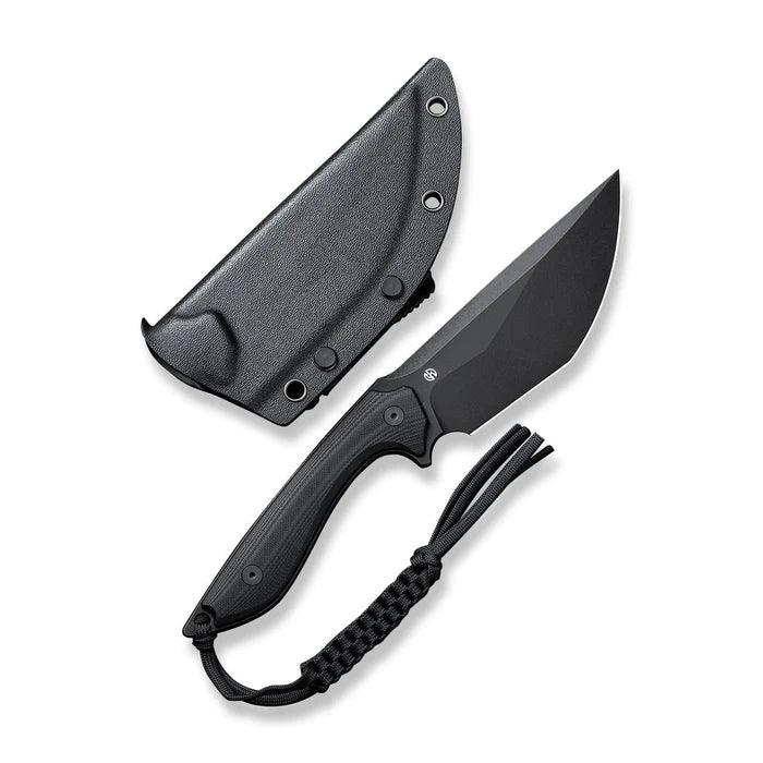 Civivi Concept 22 Fixed Blade Blackout G10 Stonewashed Modified Tanto D2 - Knives.mx