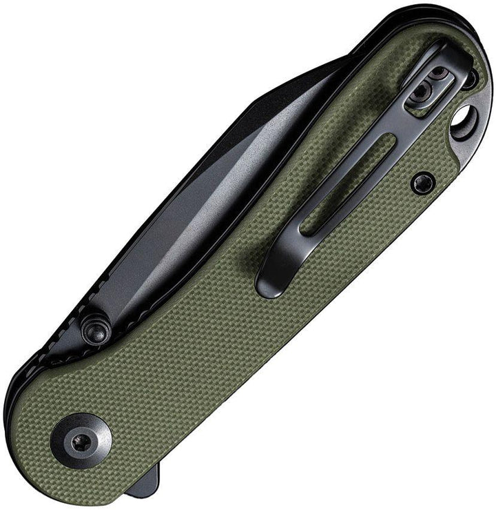 Civivi Elementum Liner Lock OD Green G10 Black Wharncliffe Nitro-V - Knives.mx