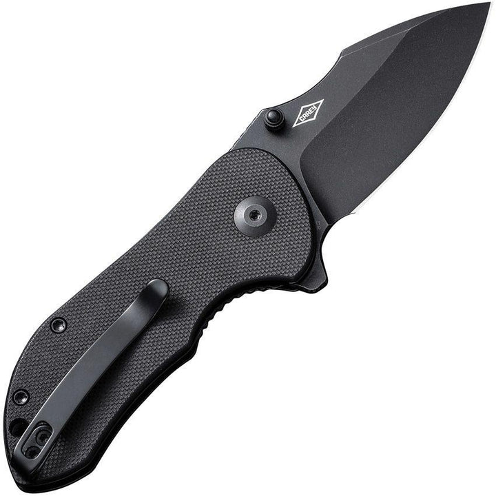 Civivi Gordo Liner Lock Blackout G10 Drop Point D2 - Knives.mx