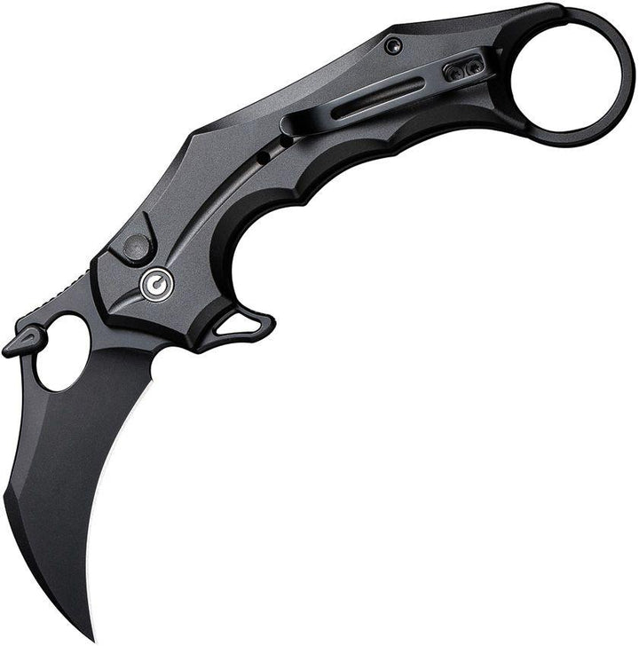 Civivi Incisor II Button Lock Black Aluminum Nitro-V - Knives.mx