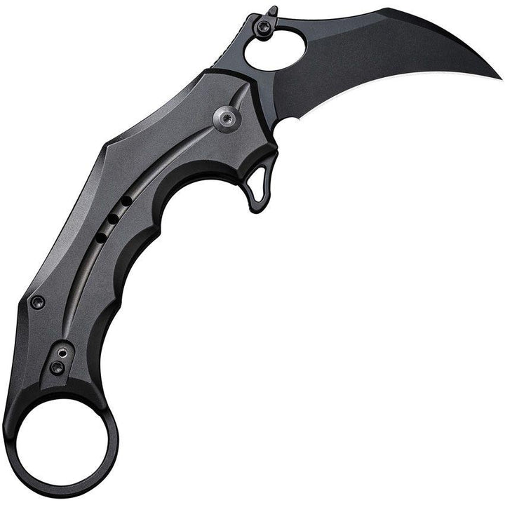 Civivi Incisor II Button Lock Black Aluminum Nitro-V - Knives.mx