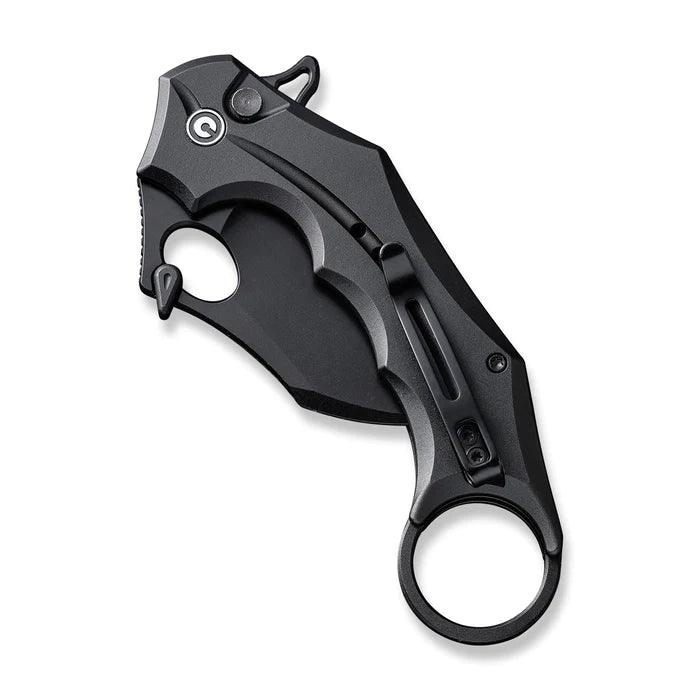 Civivi Incisor II Button Lock Black Aluminum Nitro-V - Knives.mx