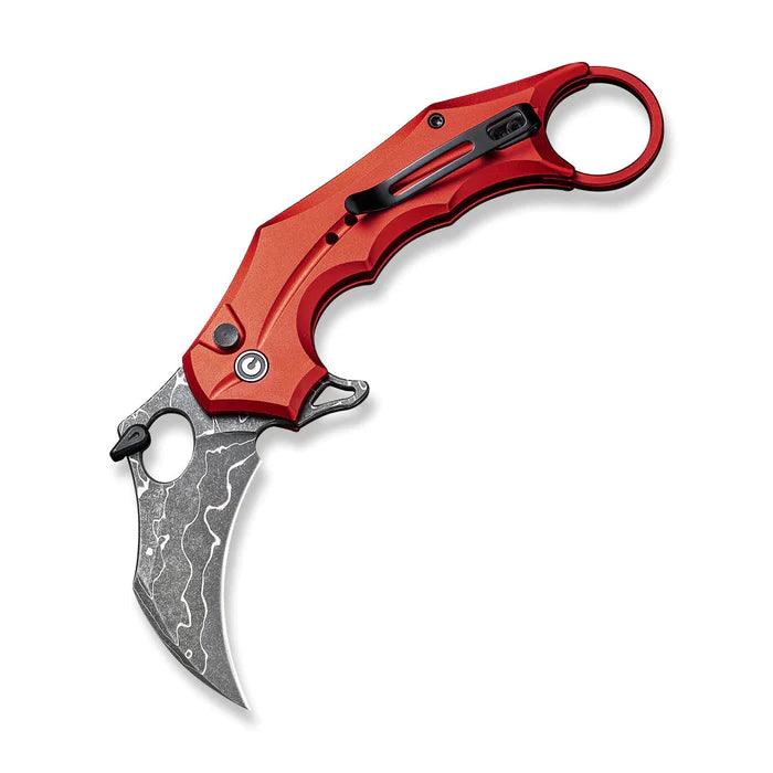 Civivi Incisor II Button Lock Red Aluminum Nitro-V - Knives.mx