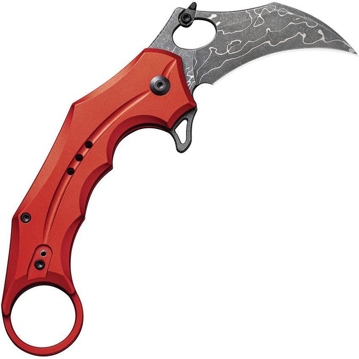 Civivi Incisor II Button Lock Red Aluminum Nitro-V - Knives.mx