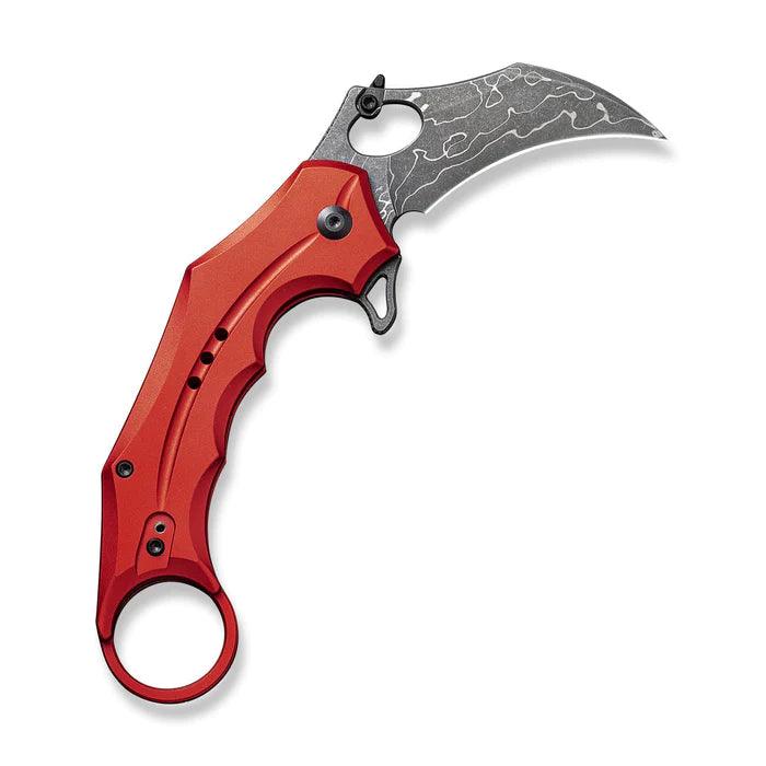 Civivi Incisor II Button Lock Red Aluminum Nitro-V - Knives.mx