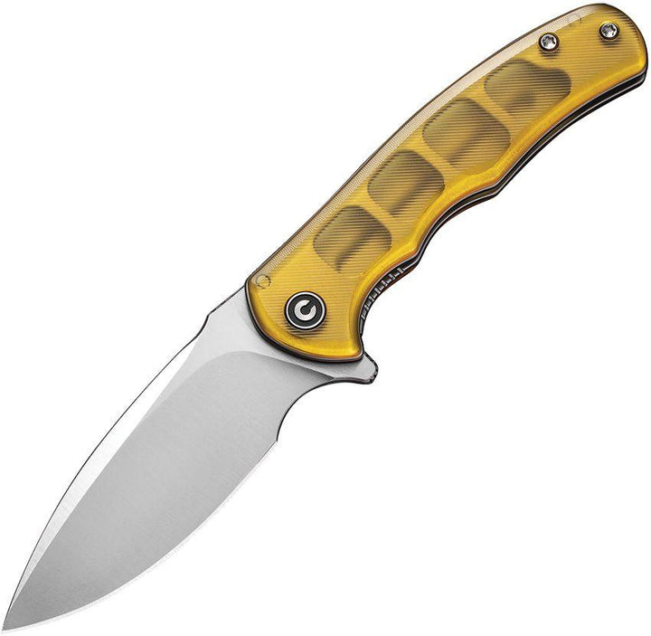 Civivi Mini Praxis Ultem Polished Satin Drop Point D2 - Knives.mx