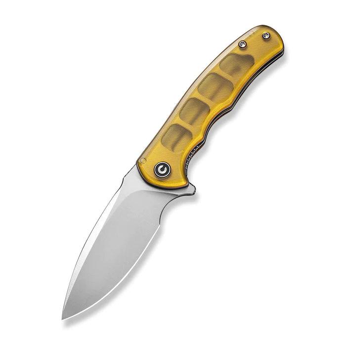 Civivi Mini Praxis Ultem Polished Satin Drop Point D2 - Knives.mx