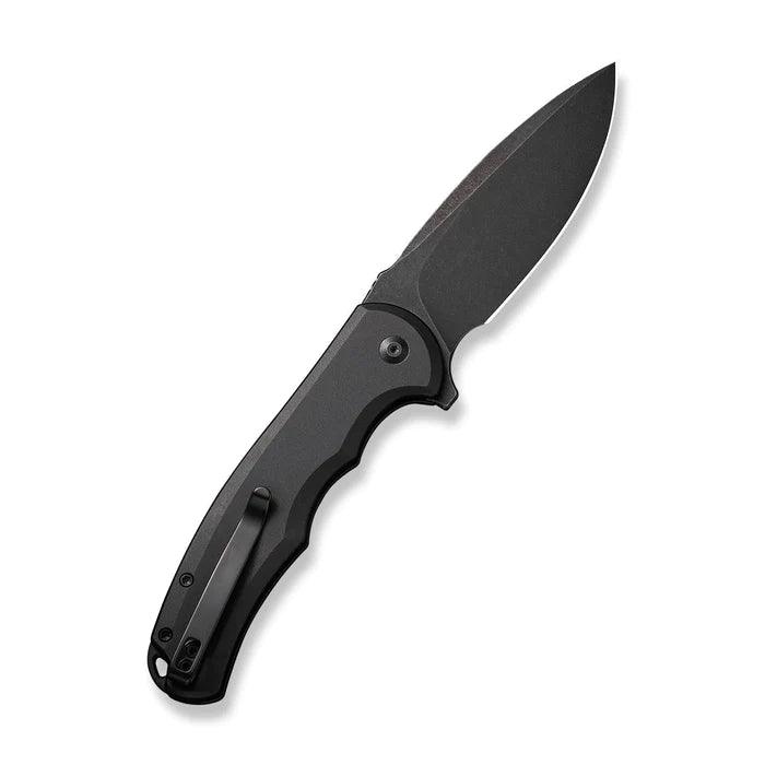 Civivi Praxis Button Lock Blackout Aluminum Stonewashed Drop Point Nitro-V - Knives.mx