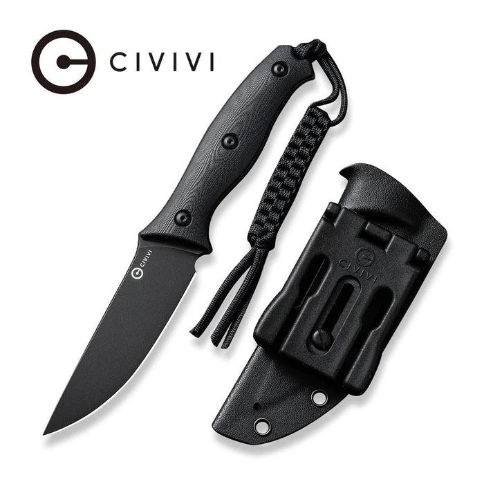 Civivi Stormridge Blackout G10 Stonewashed Nitro-V - Knives.mx