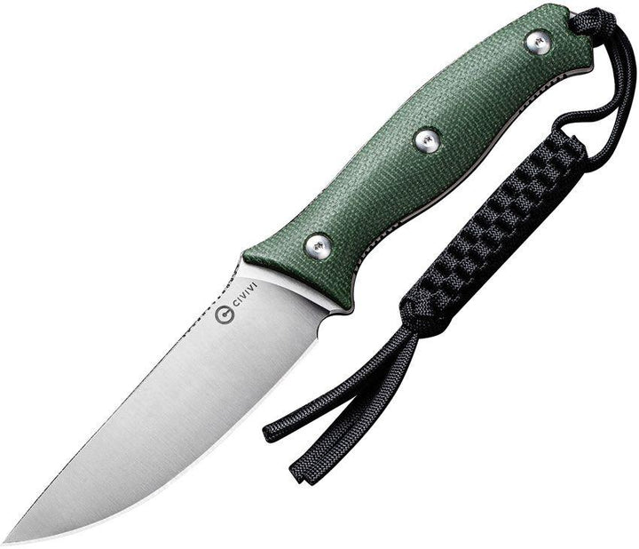 Civivi Stormridge Green Canvas Micarta Satin Nitro-V - Knives.mx