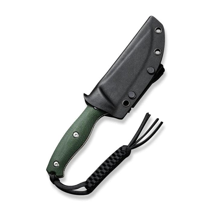 Civivi Stormridge Green Canvas Micarta Satin Nitro-V - Knives.mx