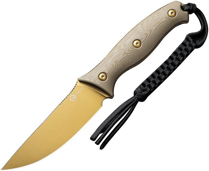 Civivi Stormridge Tan G10 Desert Tan Stonewashed Nitro-V - Knives.mx