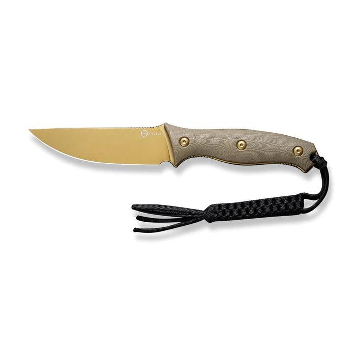 Civivi Stormridge Tan G10 Desert Tan Stonewashed Nitro-V - Knives.mx