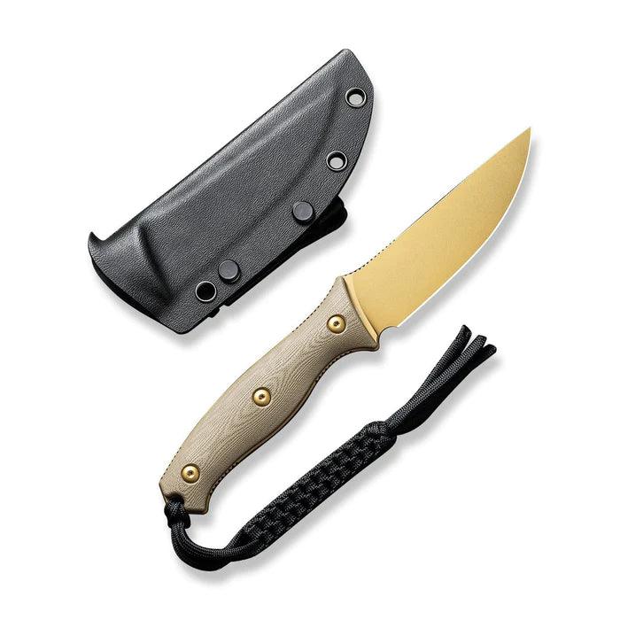 Civivi Stormridge Tan G10 Desert Tan Stonewashed Nitro-V - Knives.mx