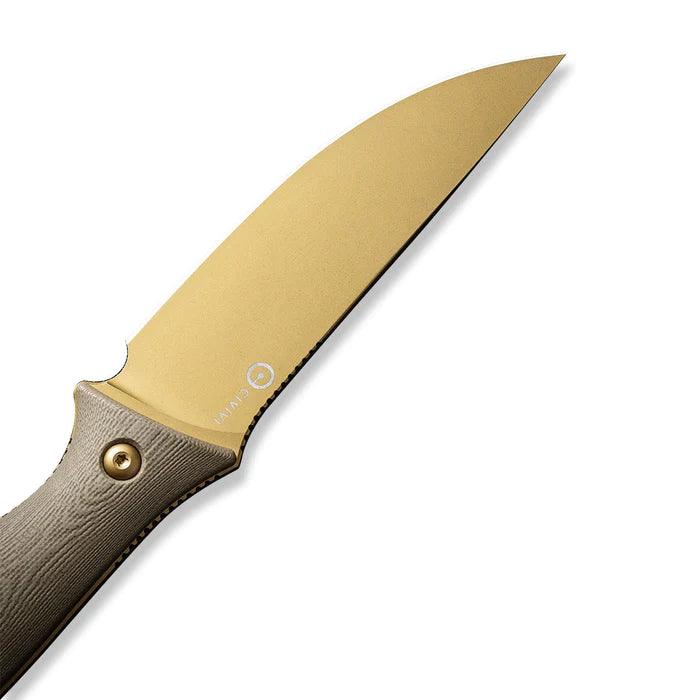 Civivi Stormridge Tan G10 Desert Tan Stonewashed Nitro-V - Knives.mx