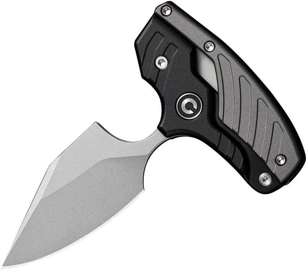 Civivi Typhoeus Dagger Black & Gray Aluminum Stonewashed 14C28N - Knives.mx