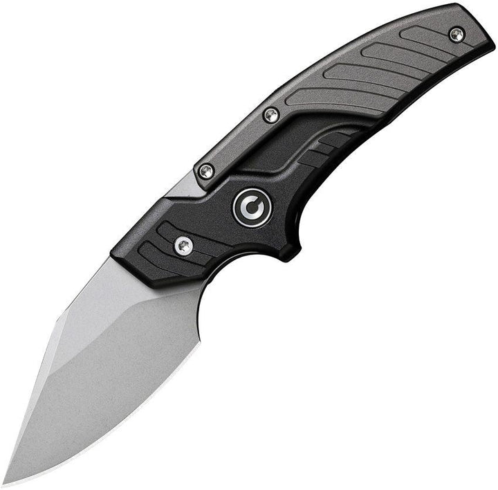 Civivi Typhoeus Dagger Black & Gray Aluminum Stonewashed 14C28N - Knives.mx