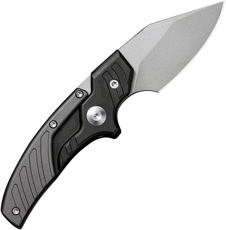 Civivi Typhoeus Dagger Black & Gray Aluminum Stonewashed 14C28N - Knives.mx