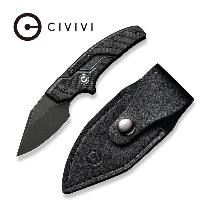 Civivi Typhoeus Dagger Blackout G10 Stonewashed 14C28N - Knives.mx