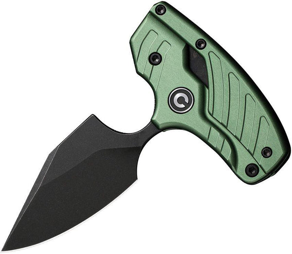 Civivi Typhoeus Dagger Green Aluminum Black Stonewashed 14C28N - Knives.mx