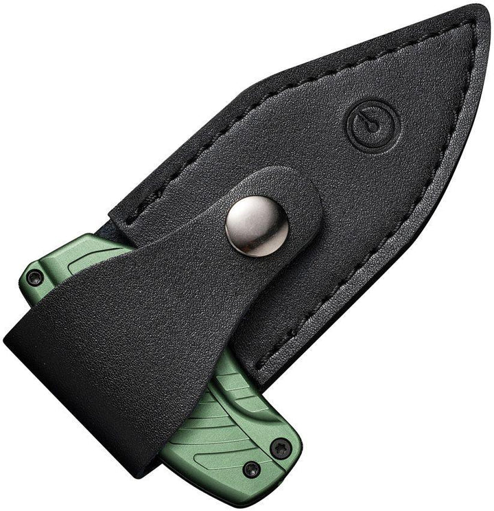 Civivi Typhoeus Dagger Green Aluminum Black Stonewashed 14C28N - Knives.mx