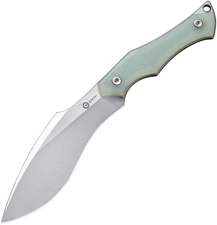 Civivi Vaquita II Neck Knife Jade G10 Satin Kukri Nitro V - Knives.mx