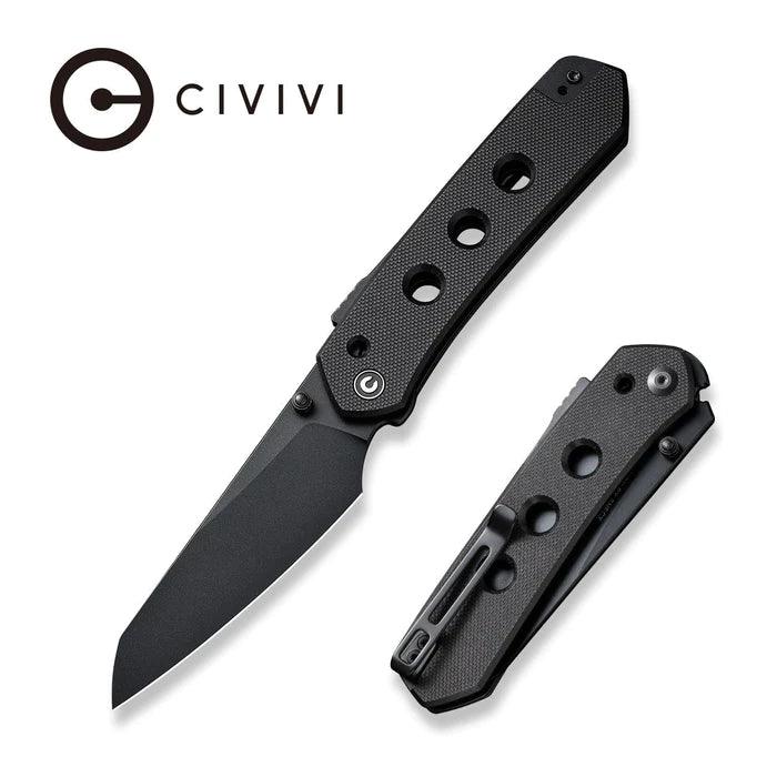 Civivi Vision FG Superlock Blackout G10 Reverse Tanto Nitro-V - Knives.mx