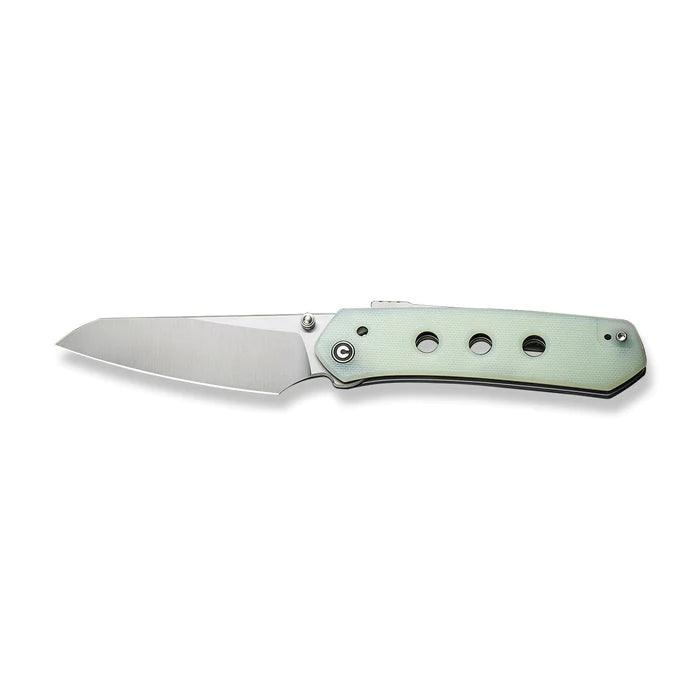 Civivi Vision FG Superlock Natural Jade G10 Satin Reverse Tanto Nitro-V - Knives.mx