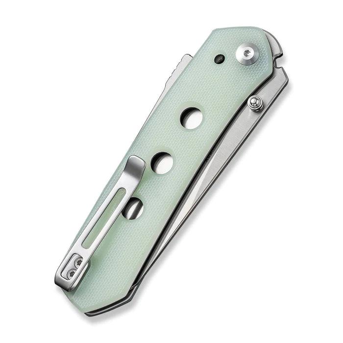 Civivi Vision FG Superlock Natural Jade G10 Satin Reverse Tanto Nitro-V - Knives.mx