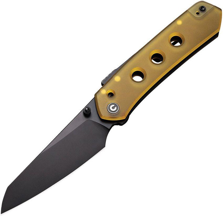 Civivi Vision FG Ultem Polished Black Reverse Tanto Nitro-V - Knives.mx