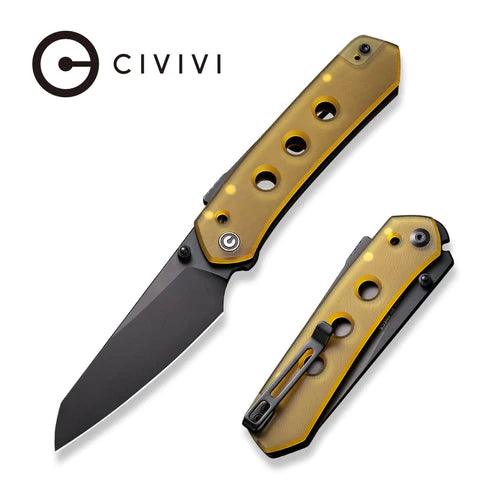 Civivi Vision FG Ultem Polished Black Reverse Tanto Nitro-V - Knives.mx